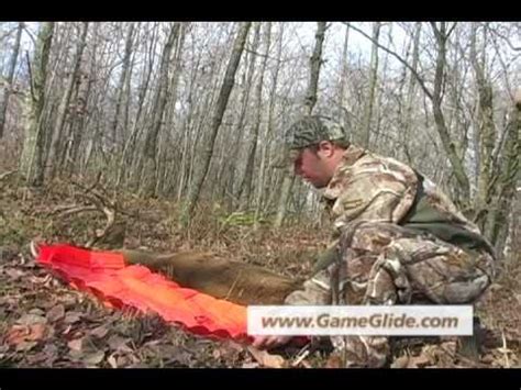 How to Drag a Deer - Best Deer Sled - Game Glide ultra light deer sled ...