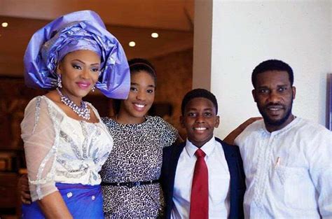 Jay Jay Okocha's wife and children - Legit.ng