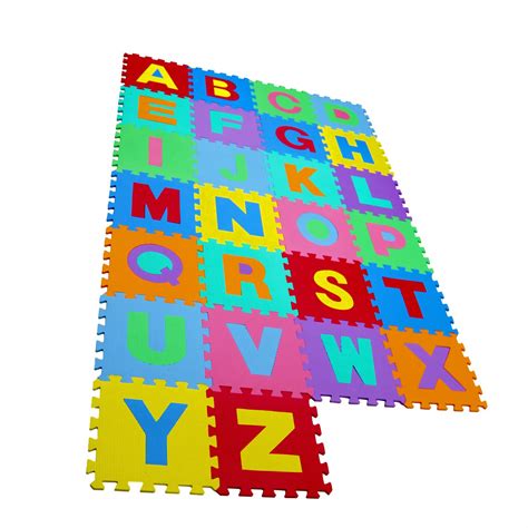 36pc Interlocking EVA Kids Floor Play Mat Alphabet and Numbers - £24.99 : Oypla - Stocking the ...