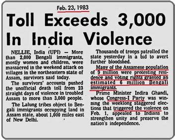 39 Years and the Ghosts of Nellie Massacre Haunt Assam | SabrangIndia