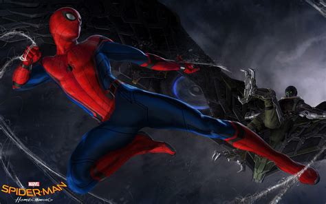 Spiderman Homecoming Wallpaper 1920X1080 Here are handpicked best hd spiderman background ...