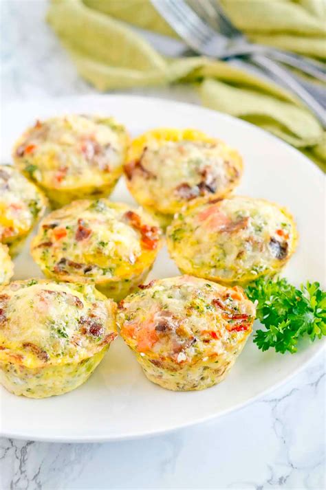 Easy Breakfast Egg Muffins | Delicious Meets Healthy