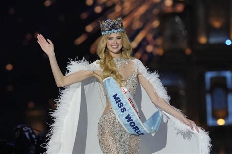 Krystyna Pyszková from Czech Republic crowned Miss World 2024 | AP News