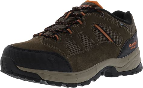 Hi-Tec - Hi-Tec Men's Ridge Low Waterproof I Brown Ankle-High Leather ...