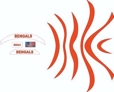 Cincinnati Bengals Mini Football Helmet Decals | eBay