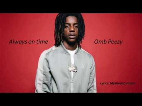 Always on time omb peezy lyrics - YouTube