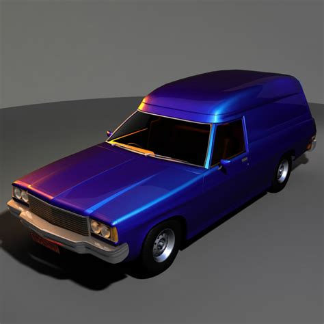 3d model holden sandman panelvan