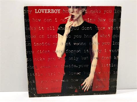 Loverboy Vinyl Record Vintage 1980 Classic Rock Debut Recording 80's Hit Songs Turn Me Loose ...