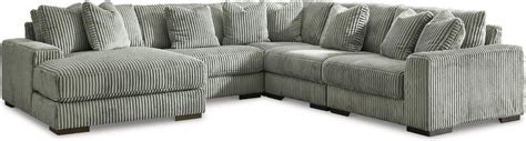 Lindyn 2-Piece RAF Chaise Sectional In Fog by Ashley Furniture | 1StopBedrooms