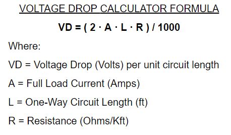 Permissible Voltage Drop - energypedia