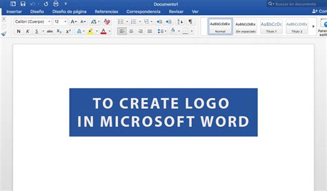 How to Create Logo in Microsoft Word | Turbologo