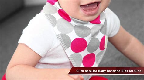 Check out Baby Bandana Bibs with Snaps - YouTube