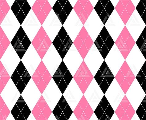 Pink Diamond Pattern Svg Seamless Argyle Pattern Svg Skinny - Etsy