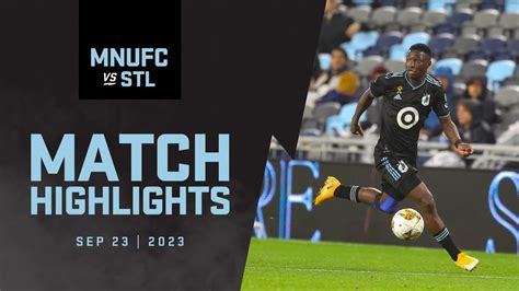 HIGHLIGHTS: Minnesota United FC vs. St. Louis City SC | September 23, 2023 - YouTube