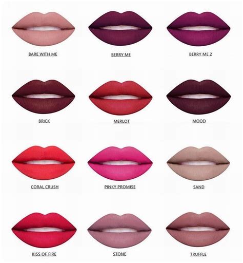 12 Colors Dose Of Colors Liquid Matte Waterproof Makeup Lipstick 100% ...