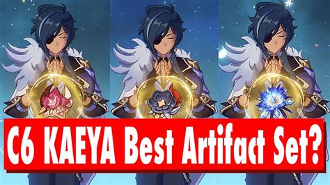 What is the BEST Artifact Set for Kaeya DPS? [Physical C6 Kaeya Build] | Genshin Impact - YouTube