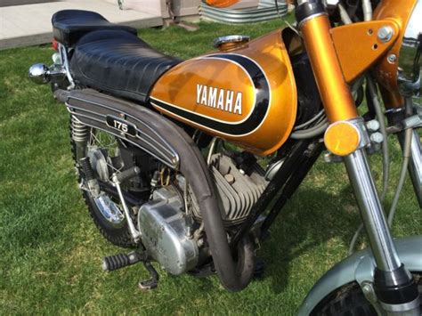 1973 Yamaha 175 Enduro, runs, low miles, title, original CT175 CT1