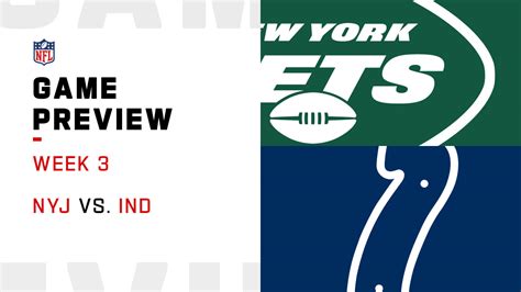 New York Jets vs. Indianapolis Colts preview | Week 3