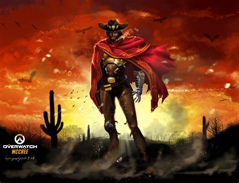 overwatch mccree fanart by hyunigraphy on DeviantArt