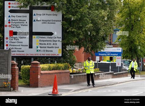 At stepping hill hospital in stockport hi-res stock photography and ...