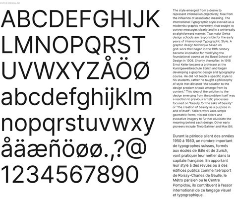 Inter Font Family - Free Fonts