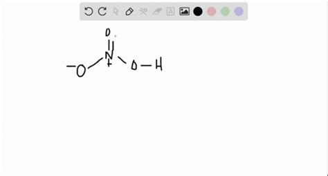 SOLVED:The structure of nitric acid is illustrated on page 1046 (a) Why are the N- O bonds the ...
