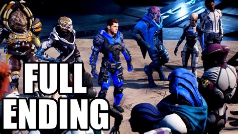 MASS EFFECT ANDROMEDA - Ending and After Credits / Epilogue - Full ...