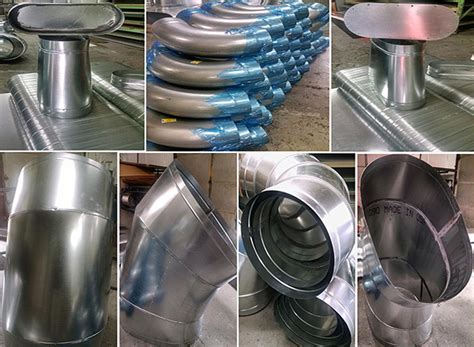 spiral-duct-fittings | DC Duct & Sheet Metal LLC