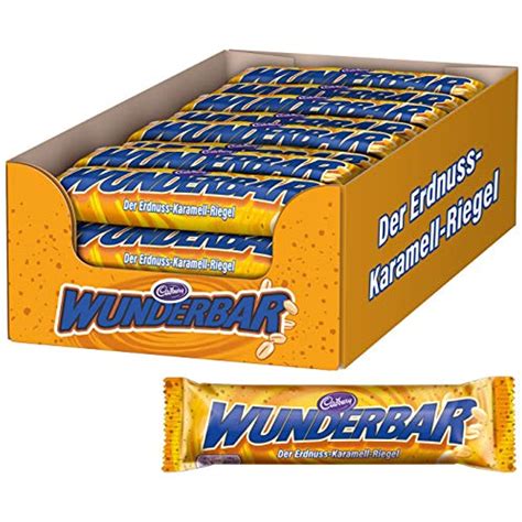 Cadbury Wunderbar Peanut Butter Chocolate Bars (24 X 49G) - Walmart.com