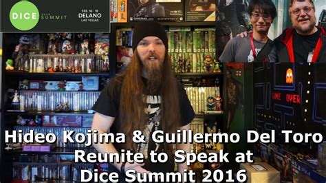 Hideo Kojima & Guillermo Del Toro Reunite to Speak at Dice Summit 2016 ...