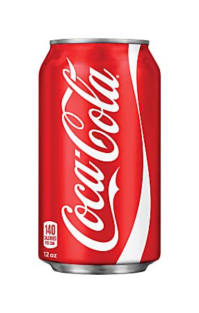 Coca Cola Classic Soda 12 Oz Case Of 24 Cans - Office Depot