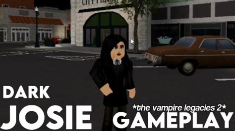 Dark Josie Gameplay | The Vampire Legacies 2 | TVL2 | Roblox - YouTube