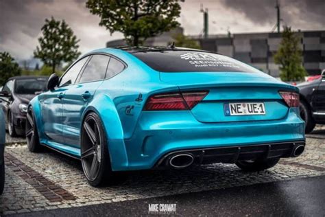 AMAZING Audi RS7 in Blue Chrome |PHOTOS| - Audi Lovers