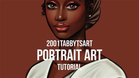 Portrait Art Tutorial - YouTube