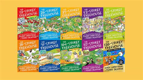 Andy Griffiths and Terry Denton’s Treehouse books in order - Pan Macmillan