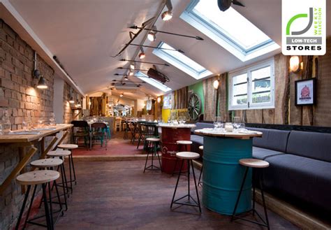 » LOW-TECH DESIGN! The Shed restaurant, London