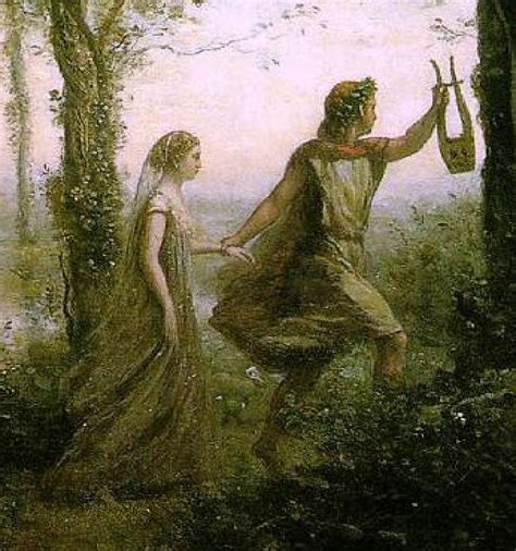 Books and Art: Orpheus Leading Eurydice from the Underworld,...