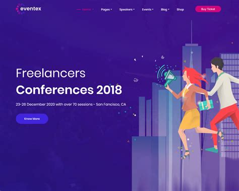 15+ Best Events and Conferences Bootstrap HTML Templates 2019 | BootstrapTaste