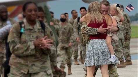 Happy homecoming for US troops returning from Middle East | khou.com