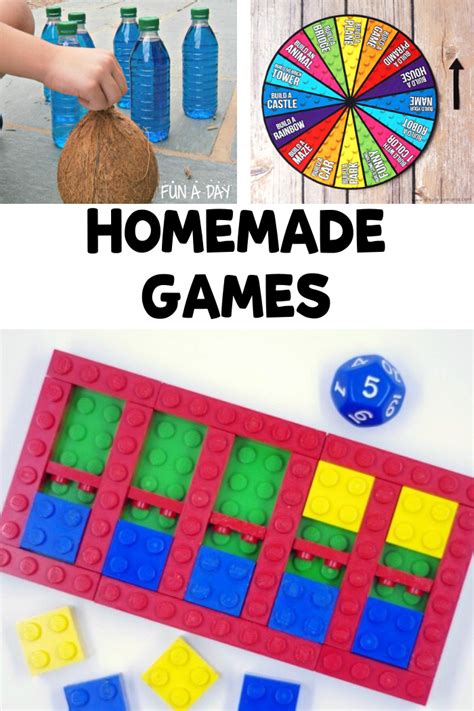 50 Awesome Homemade Games for Kids to Play and Learn | Fun-A-Day! | Elementary learning games ...