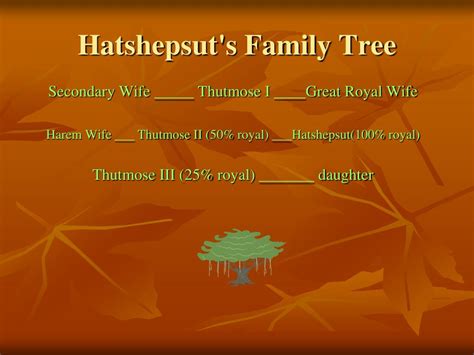 Hatshepsut Family Tree