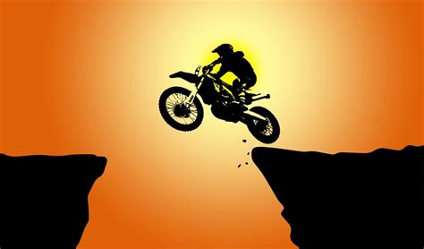 Download Silhouette, Sunset, Motorcycle. Royalty-Free Stock ...