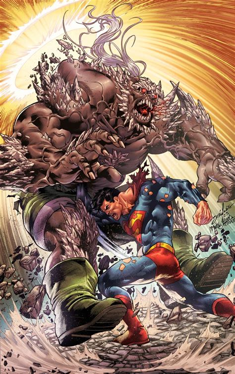 Superman vs Doomsday, Marcos Martins in 2023 | Dc superheroes art ...