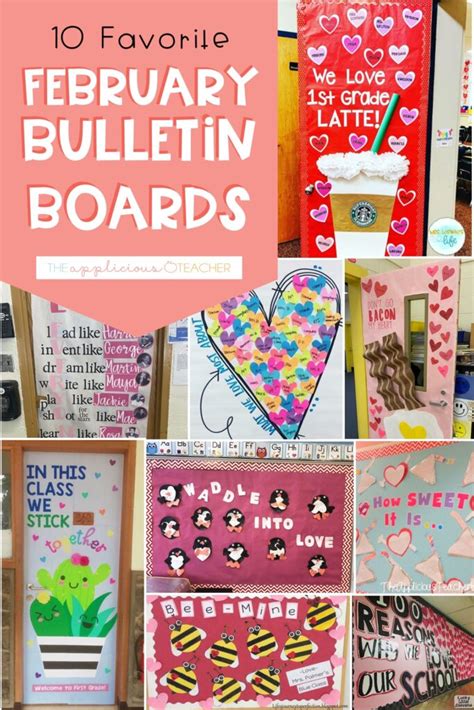 10 Favorite February Bulletin Boards - The Applicious Teacher