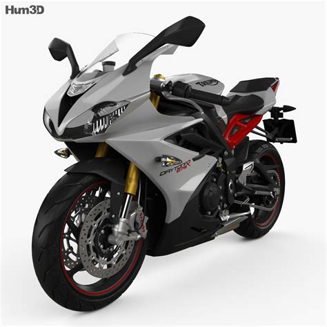 Triumph Daytona 675R ABS 2015 3D model - Vehicles on Hum3D