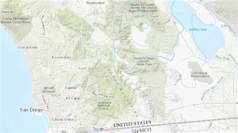 3.8 magnitude earthquake shakes Borrego Springs in Eastern San Diego ...