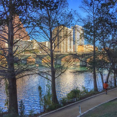 Lady Bird Lake Hike and Bike trail behind Hyatt Regency | Lady bird ...