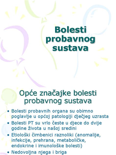 Bolesti Probavnog Sustava | PDF