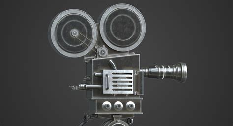 Old Camera Old-fashioned 3d Model