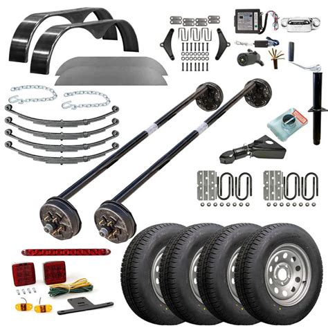 TK Tandem Axle Trailer Parts Kit - 3.5k | Trailer Parts Outlet